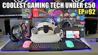 Coolest Gaming Tech Under £50 EP92 Latest Gadgets You Must See [upl. by Day767]