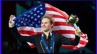 Recordbreaking 😍American teen Ilia Malinin lands quadruple axel as he wins first ever World title [upl. by Nnairahs366]