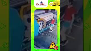 🚨Accident in textile factory Caught on Camera Textile Factory Safety Alert [upl. by Aydiv]