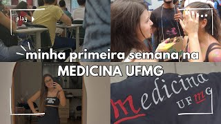 TUDO SOBRE MINHA PRIMEIRA SEMANA NA MEDICINA UFMG [upl. by Noll927]