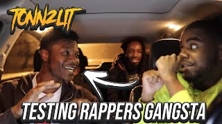 TESTING TONN2LITS GANGSTA TO GET HIS REACTION Gone Wrong [upl. by Ahsatal]