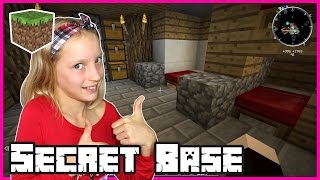 Im Moving Into a Secret Base  Minecraft [upl. by Shanks]