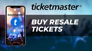 How To Buy Resale Tickets On Ticketmaster  Resale Bought Ticket on Ticketmaster [upl. by Francois19]