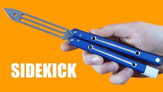 Butterfly Knife Tricks for Beginners 42 Sidekick [upl. by Seena]