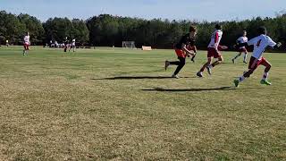 Richmond Strikers Elite South U14 vs Richmond Kickers White 2nd half cfc championship [upl. by Eiramlehcar]