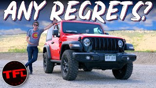 Ive Driven My Affordable Jeep Wrangler For Exactly 1 Year Here Are The Things I Love amp Hate [upl. by Brelje448]