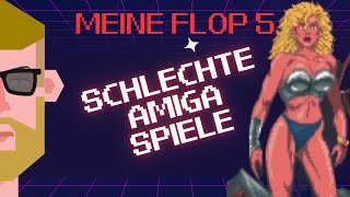 Schlechte Amiga Spiele 🤢  GERMAN [upl. by Laise]