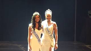 Défilé Indira Ampiot et Marion Navarro  Miss FrancheComté 2023 [upl. by Ronyam331]