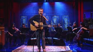 Damien Rice  I Dont Want To Change You Letterman 2014 [upl. by Gnouc]