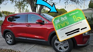 Where to Stick Florida Sun Pass Mini on Car Windshield [upl. by Louisa]