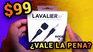 Rode Lavalier II  No lo compres sin antes ver este video [upl. by Ahtamat]