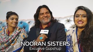 Nooran Sisters in the UK  DESIblitz Exclusive Gupshup [upl. by Notsuh]