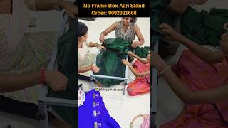 No frame box aari stand Order 9092331668 [upl. by Torey]