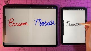 Bersem Vs Mobdik Vs Paperlike Screen Protector for iPad Mini 6 User Review [upl. by Angus164]