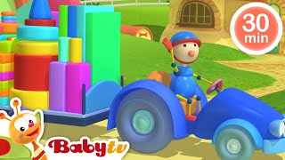 Parque de brinquedos mágicos 🛝 Construções Mágicas do Avô Joe 🌟🪄 BabyTVPT [upl. by Oalsinatse]