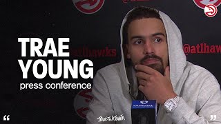 Atlanta Hawks vs Kings Postgame Press Conference Trae Young [upl. by Ash]