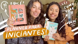 PLANNER PARA INICIANTES  O que é e como usar [upl. by Alasteir87]