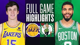 LAKERS at CELTICS  FULL GAME HIGHLIGHTS  February 1 2024 [upl. by Ecirtnuahs]