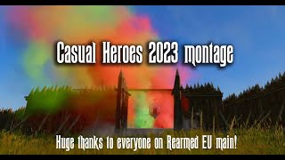 2023s Wildest and funniest moments Casual Heroes montage on DayZ Rearmed server EU main [upl. by Inavoj848]