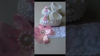 Attractive and stylish crochet baby booties designs handmade baby booties patterns [upl. by Ettenuahs]