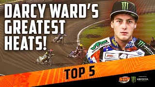 Darcy Wards GREATEST Speedway GP heats 🔥  FIM Speedway Grand Prix [upl. by Hynes]