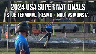 StubTerminal Resmondo vs Monsta  2024 USA Super Nationals [upl. by Highams]