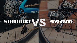 SHIMANO Di2 VS SRAM eTAP  Ive Used Both Heres my Thought On Them [upl. by Legyn327]