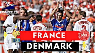 France vs Denmark 21 All Goals amp Highlights  1998 World Cup [upl. by Adnal672]