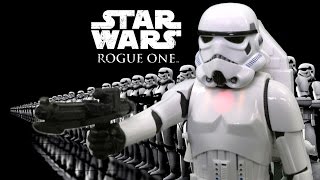 Star Wars Rogue One Interactech Imperial Stormtrooper Figure from Hasbro [upl. by Nwahsir]