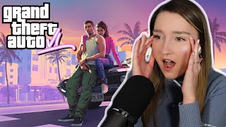 GTA NOOB Reacts to Grand Theft Auto VI Trailer 1  IT KILLED ME [upl. by Donatelli17]