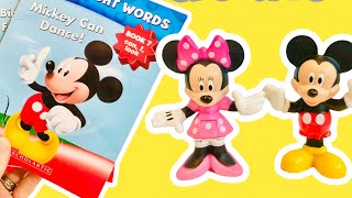 SIGHT WORDS Mickey Mouse LEARN TO READ Books Stories Clubhouse Fun [upl. by Hera]