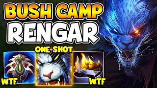 WTF RENGAR TOP RIPS YOU TO SHREDS IN 05 SECONDS FLAT JUMP SCARE RENGAR [upl. by Iew]