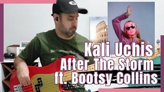 Kali Uchis  After The Storm ft Tyler The Creator Bootsy Collins BASS COVER [upl. by Retsof]