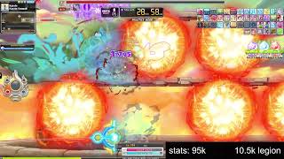 ElunaMS Ice Lightning Mage Normal Kalos Solo 853 [upl. by Napoleon]