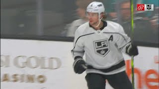 Adrian Kempe forces the turnover and opens the scoring with a breakaway goal [upl. by Nairret]