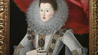 Portrait de Marguerite de Habsbourg vers 16001608 de Juan Pantoja de la Cruz Paris 2024 [upl. by Haniraz]