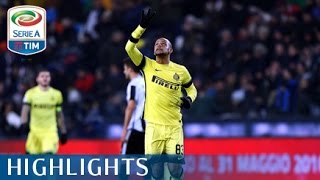 UdineseInter 04  Highlights  Matchday 16  Serie A TIM 201516 [upl. by Iur]