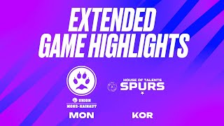 Union MonsHainaut vs House of Talents Kortrijk Spurs  Game Highlights [upl. by Onitnatsnoc]