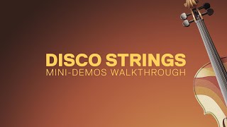 Disco Strings UDS™ Demo Walkthrough [upl. by Alan113]