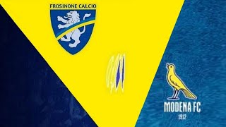 Frosinone  Modena 21 riparti e colpisci frosinonecalcio modena serieb [upl. by Aisatsan]