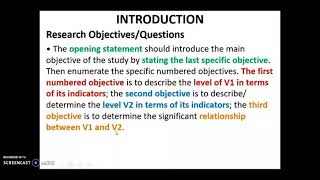 How to Write Research Objectives  IMRAD Journal Type [upl. by Verda]