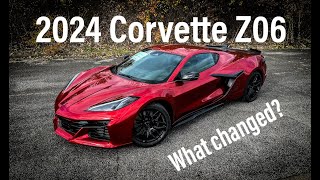 2024 Corvette Z06  What changed for 2024  FULL Walk Around and Review [upl. by Niklaus]