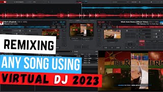 How to REMIX ANY SONG using VIRTUAL DJ 2023 stems 20 [upl. by Llertnek179]