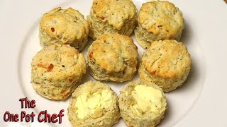 Cheese and Herb Scones  One Pot Chef [upl. by Domenico]