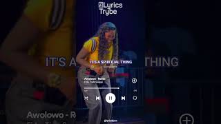 Fido ft Tiwa Savage  Awolowo Lyrics lyricstrybe afrobeats [upl. by Notwen]