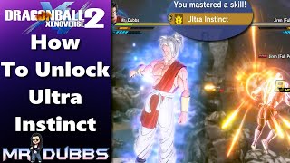 Dragon Ball Xenoverse 2  Ultra Instinct For All Your Custom Characters [upl. by Ileane102]