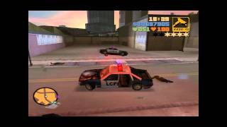 GTA III  Police Chase Pt 11  PC  HD [upl. by Yrral]