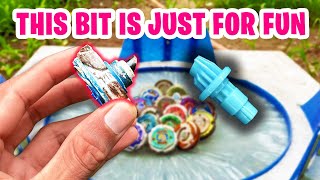 Trying Q Bit In Metal Fight BEYBLADE [upl. by Ynohtnad928]