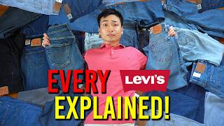 COMPLETE Guide To Levis Jean 30 Fits Explained [upl. by Refinaj]