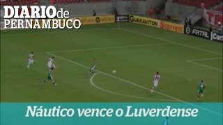 Náutico supera marasmo e vence Luverdense [upl. by Yatnuahc]